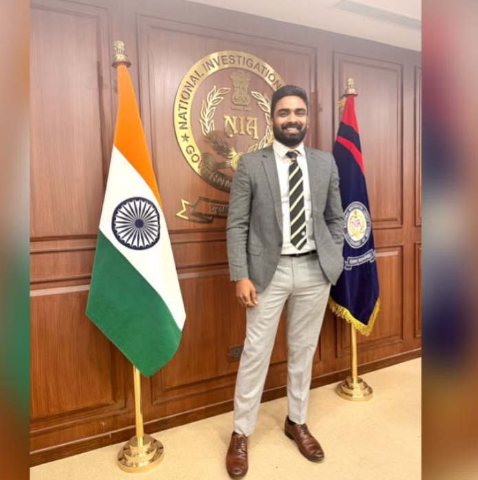 Yateendra Raju at the National Investigation Agency
